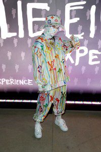 Billie Eilish is seen as Spotify presents The Billie Eilish Experience at The Stalls at Skylight Row on March 28, 2019 in Los Angeles, California.