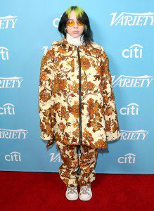 Billie Eilish attends the 2019 Variety's Hitmakers Brunch at Soho House on Dec. 07, 2019 in West Hollywood, California.