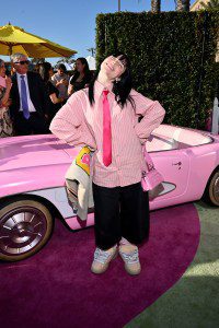 Billie Eilish at the premiere of 