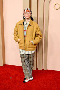 Billie Eilish at the 96th Oscars Nominee Luncheon at the Beverly Hilton on Feb. 12, 2024 in Beverly Hills, California.