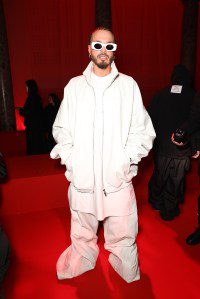 J Balvin attends the Vetements Womenswear Fall/Winter 2024-2025 show as part of Paris Fashion Week on March 01, 2024 in Paris, France.
