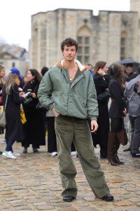 Shawn Mendes attends the Loewe Womenswear Fall/Winter 2024-2025 show as part of Paris Fashion Week on March 01, 2024 in Paris, France.
