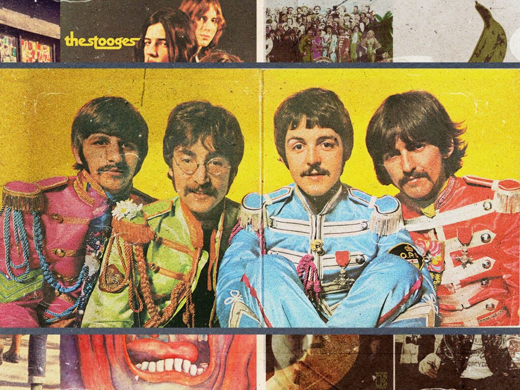 10 most influential rock albums of the 1960s