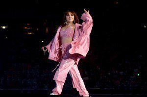 Charli XCX performs onstage during opening night of Taylor Swift's 2018 Reputation Stadium Tour at University of Phoenix Stadium on May 8, 2018 in Glendale, Arizona.