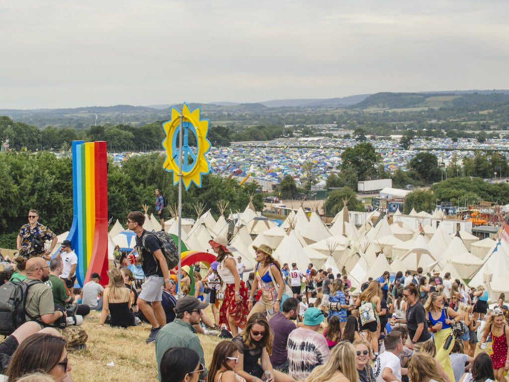 Glastonbury - Tents - Camping - Crowds - Glastonbury Festival