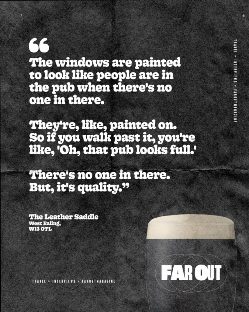 Chubby and the Gang recommend their best spots for Guinness in London - Interview - 2024 - Far Out Magazine - Pull Quote 03jpg