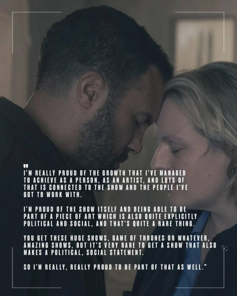 The overall feeling is one of gratitude- O-T Fagbenle on the end of 'The Handmaid's Tale' and his past, present, and future - Interview - 2025 - Far Out Magazine - QUOTE 01