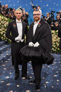 Christian Cowan, Sam Smith at The 2025 Met Gala Celebrating 