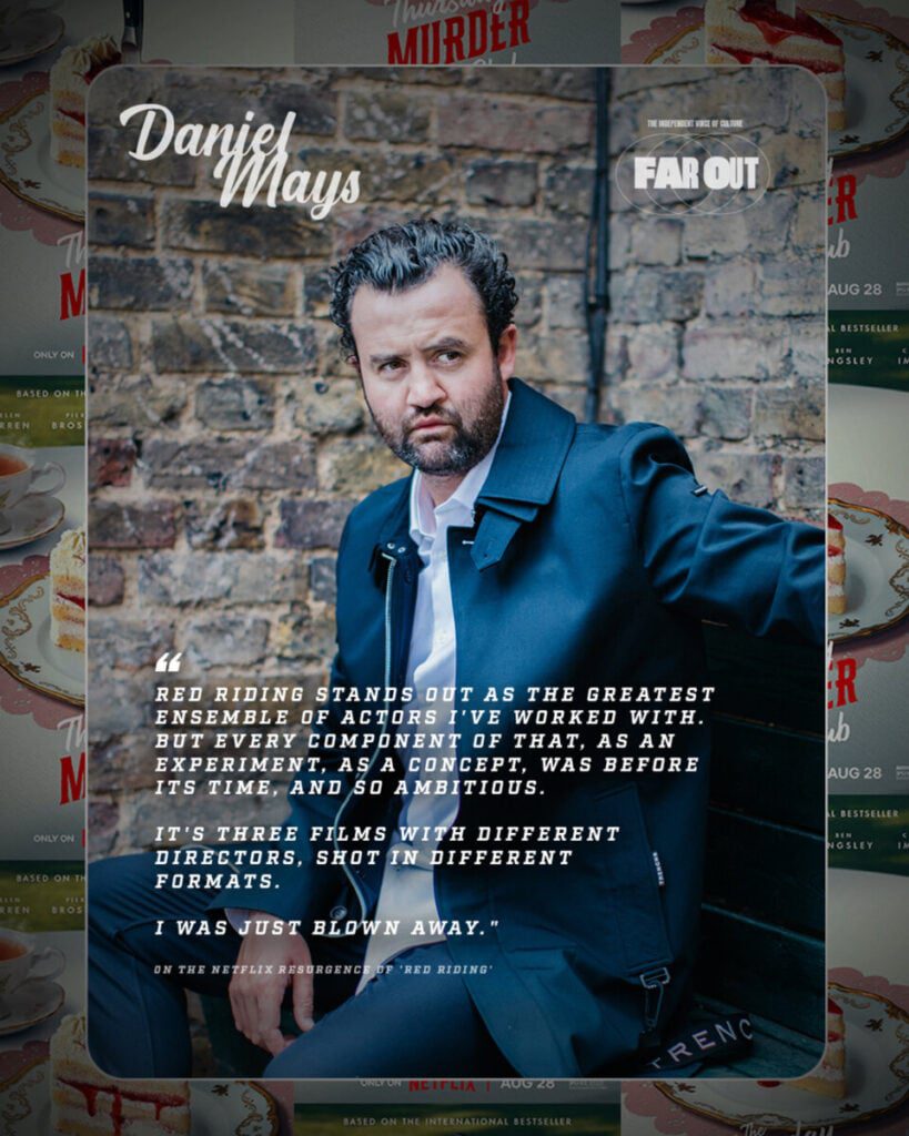 Daniel Mays pulls back the curtain on Netflix's star-studded mystery 'The Thursday Murder Club'- The level of pressure and expectation is huge