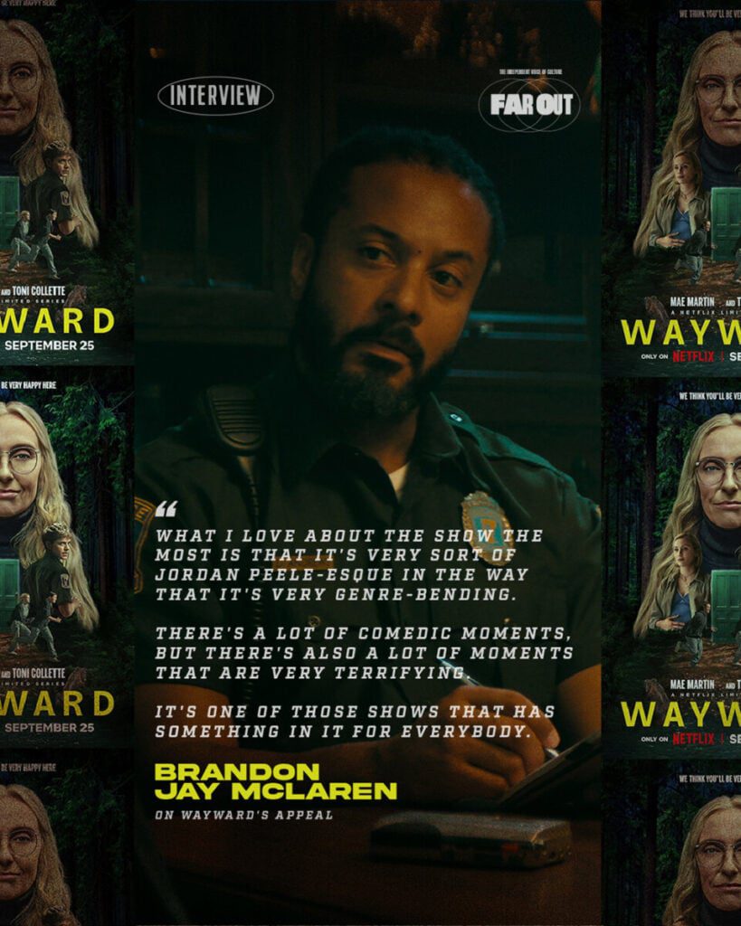 Brandon Jay McLaren on Netflix's 'Wayward' and his eclectic career- It's one of those shows that has something for everybod