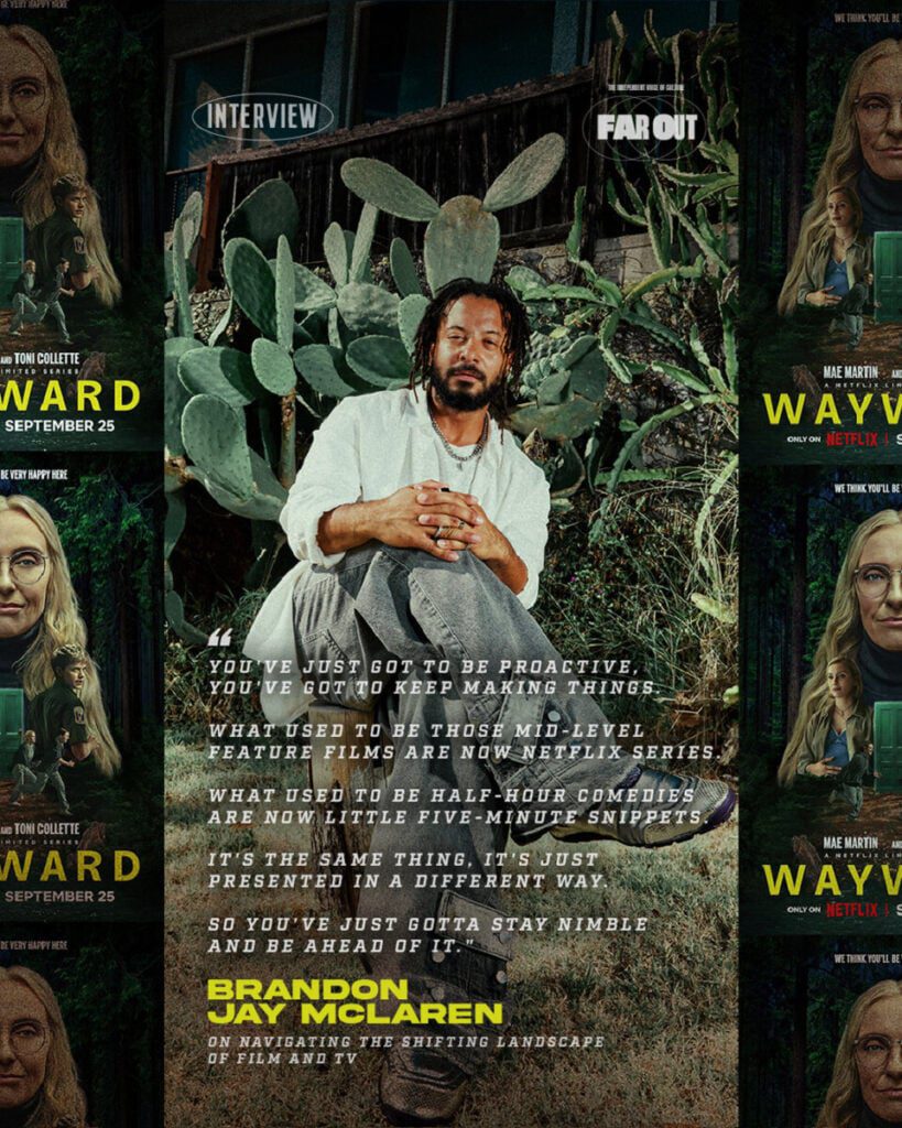 Brandon Jay McLaren on Netflix's 'Wayward' and his eclectic career- It's one of those shows that has something for everybod