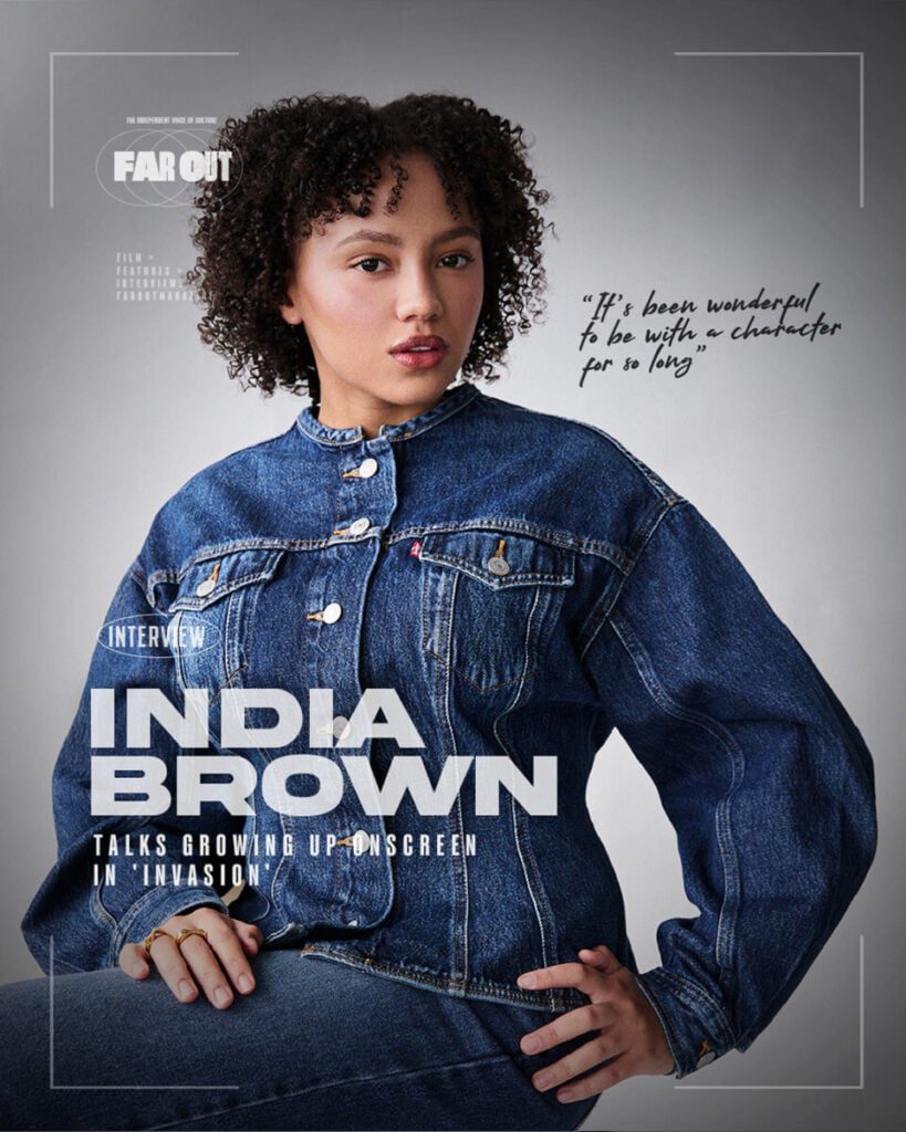 India Brown talks growing up onscreen in 'Invasion'- It's been wonderful to be with a character for so long