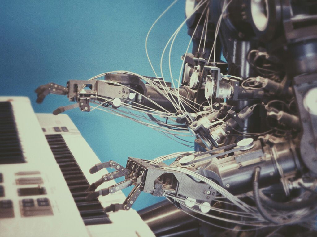 Robot Piano - Robot - Artificial Intelligence
