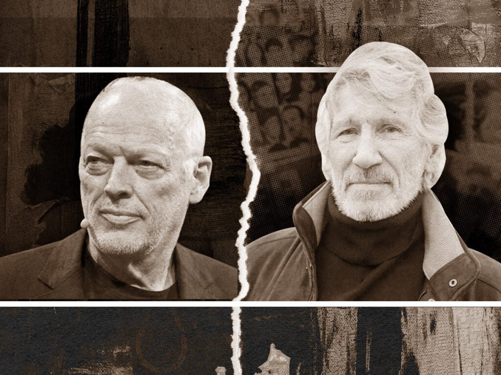 David Gilmour and Roger Waters