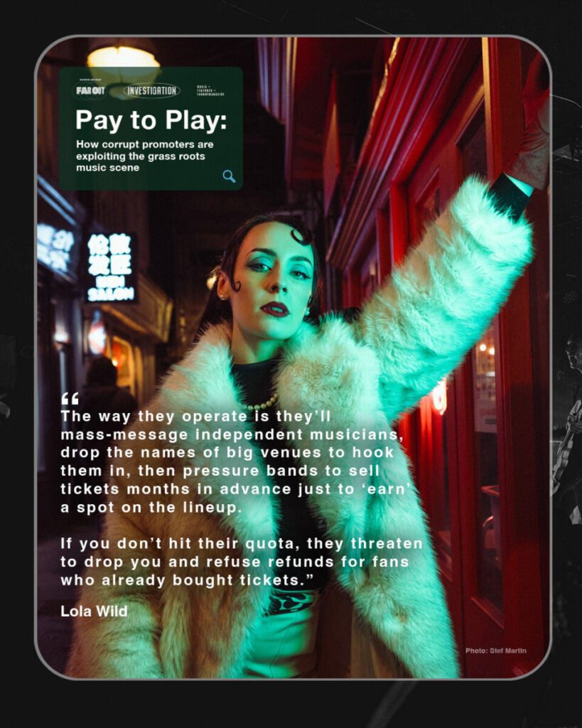 Pay to play- How corrupt promoters are exploiting the grass roots music scene
