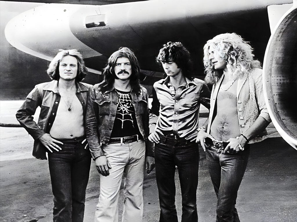 Led Zeppelin - Jimmy Page - Robert Plant - John Paul Jones - John Bonham