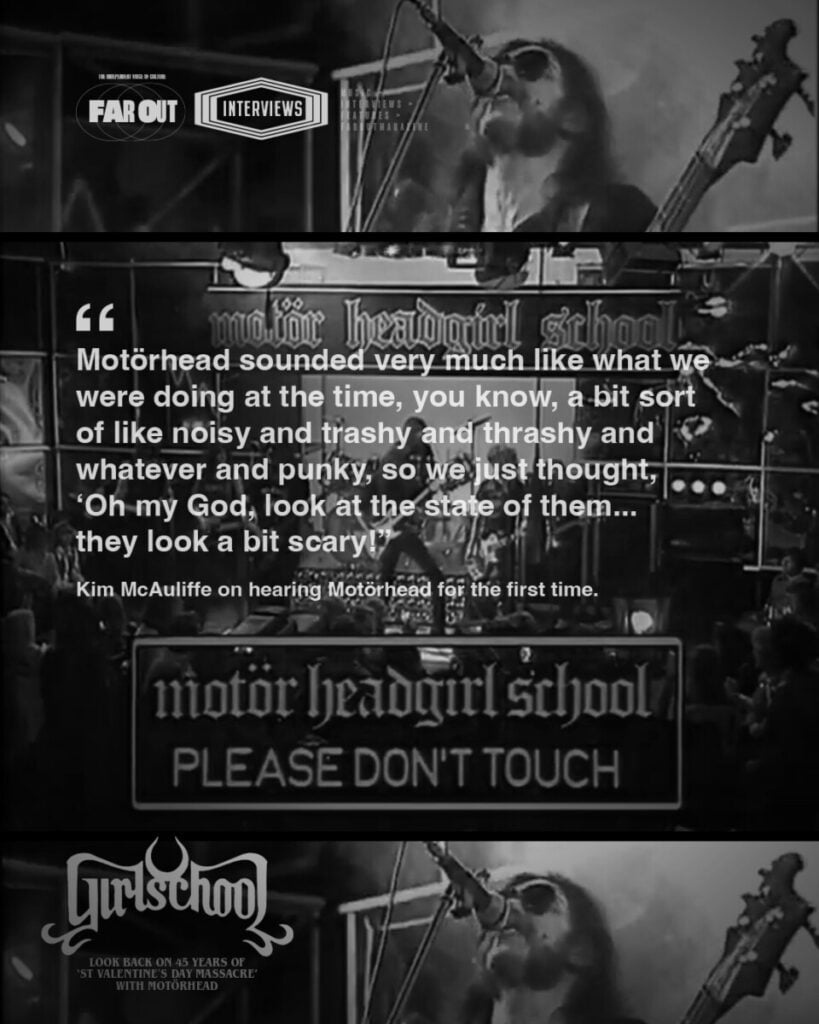 “It still sounds bloody good- Girlschool look back on 45 years of St Valentine's Day Massacre with Motörhead