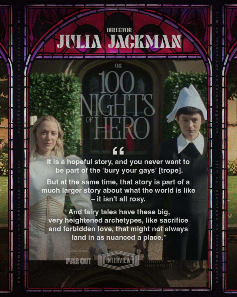 Julia Jackman discusses her modern fairytale ‘100 Nights of Hero’, queer representation, and working with Charli XCX