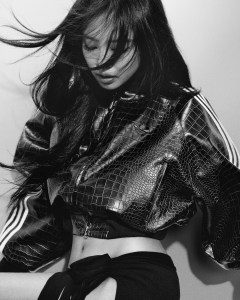 JENNIE in adidas Superstar campaign