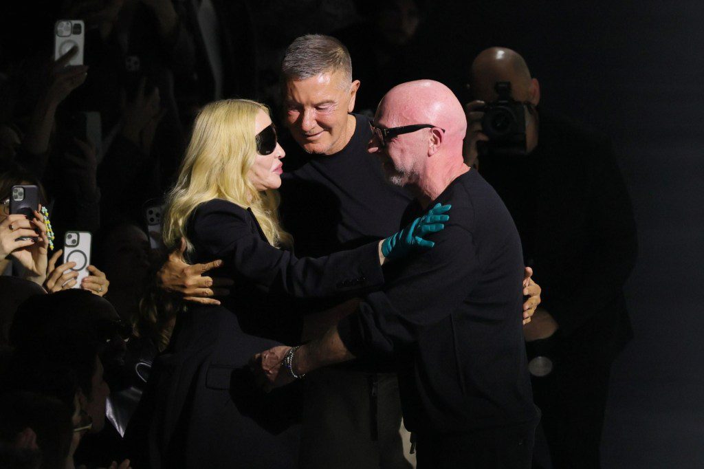 Madonna Steals the Spotlight at Dolce & Gabbana’s Milan Fashion Week Show